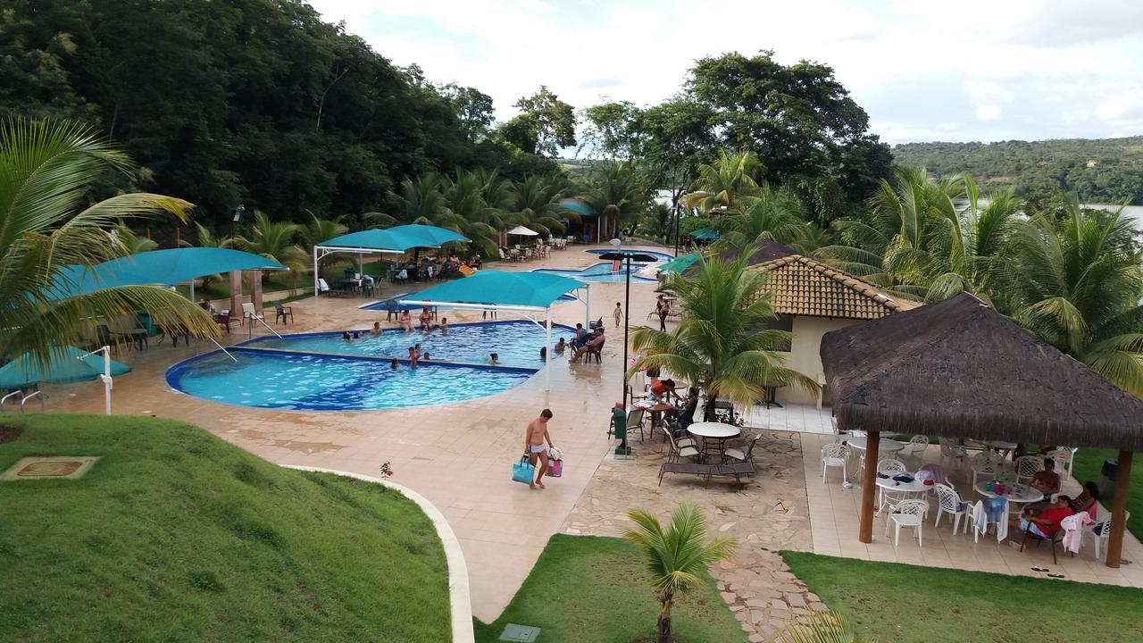 Aldeia Do Lago C204- Com Cozinha , Churrasqueira E Bebidas Liberadas No Parque Aquatico, Internet Banda Larga, Ponto Recarga De Carro Eletrico Caldas Novas Luaran gambar