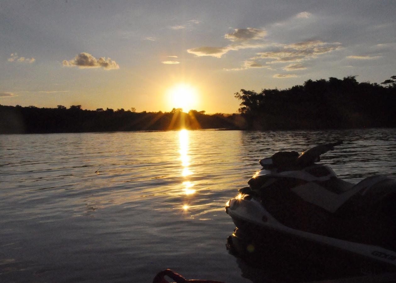 Aldeia Do Lago C204- Com Cozinha , Churrasqueira E Bebidas Liberadas No Parque Aquatico, Internet Banda Larga, Ponto Recarga De Carro Eletrico Caldas Novas Luaran gambar