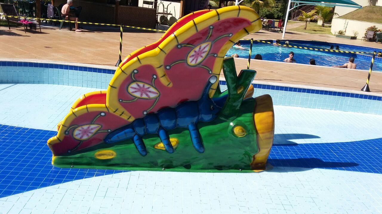 Aldeia Do Lago C204- Com Cozinha , Churrasqueira E Bebidas Liberadas No Parque Aquatico, Internet Banda Larga, Ponto Recarga De Carro Eletrico Caldas Novas Luaran gambar