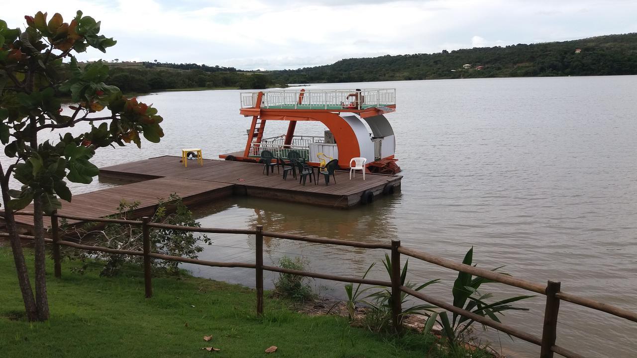 Aldeia Do Lago C204- Com Cozinha , Churrasqueira E Bebidas Liberadas No Parque Aquatico, Internet Banda Larga, Ponto Recarga De Carro Eletrico Caldas Novas Luaran gambar